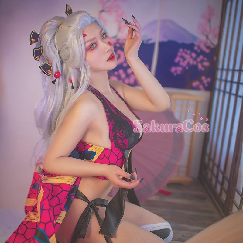 上弦陸 堕姫 だき コスプレ衣装 Sakuracos 上弦陸 堕姫 だき コスプレ衣装 Sakuracos
