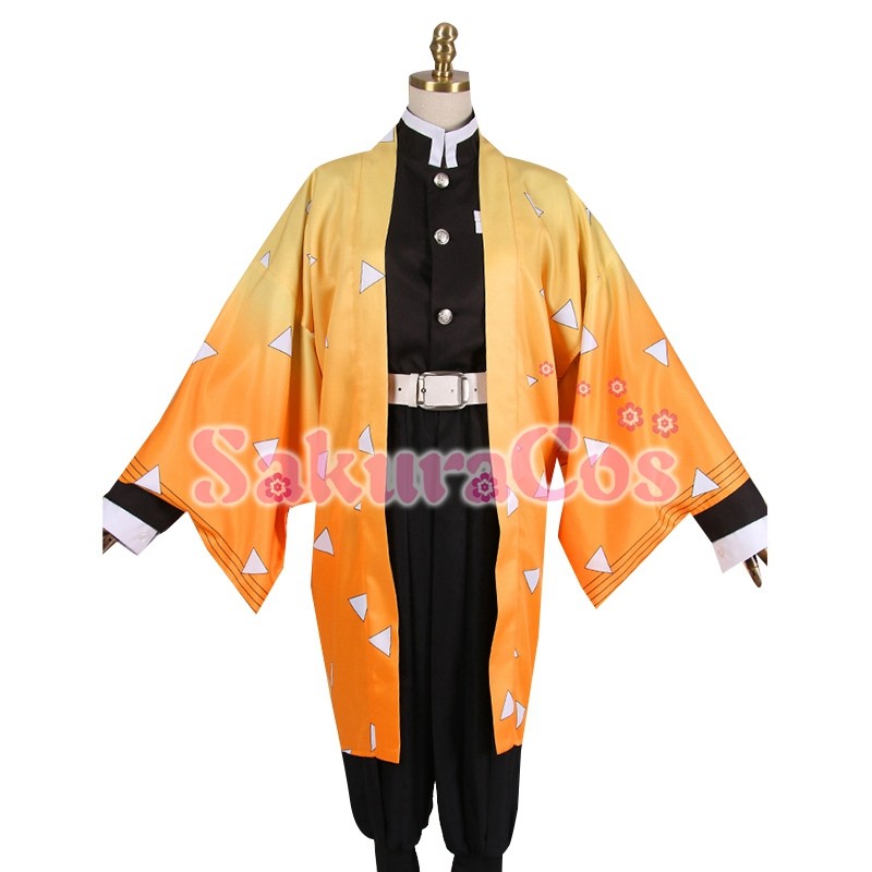 鬼滅の刃 我妻 善逸 コスプレ衣装 sakuracos