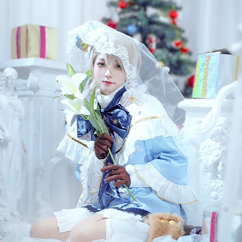あんさんぶるスターズ あんスタ ブランコ Shuffle 白雪たちのmerryxmas 白鳥 藍良 アルカロイド コスプレ衣装 Sakuracos あんさんぶるスターズ あんスタ ブランコ Shuffle 白雪たちのmerryxmas 白鳥 藍良 アルカロイド コスプレ衣装 Sakuracos