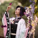 コスプレ風 胡蝶しのぶ コスプレ衣装 コスチューム 変装 cosplay