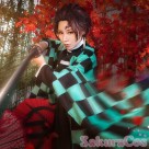 鬼滅の刃 コスプレ風 竈門 炭治郎 コスプレ衣装 コスチューム 変装 cosplay