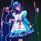 プロジェクトセカイ カラフルステージ! プロセカ 猫耳おばけの案内人 朝比奈まふゆ コスプレ衣装