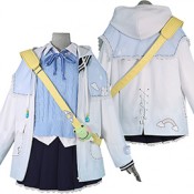 プロジェクトセカイ カラフルステージ! プロセカ 4周年企画 「しずくも 」雨の日 女性用衣装 コスプレ衣装