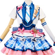 ラブライブ!サンシャイン!! アクア スクールユニティVer. 高海千歌 たかみちか コスプレ衣装