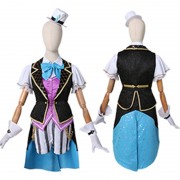 ラブライブ！サンシャイン!! アクア Aqours KU-RU-KU-RU Cruller! 小原鞠莉 おはら まり コスプレ衣装