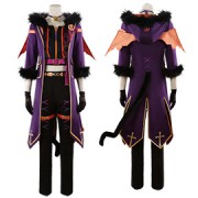 あんさんぶるスターズ あんスタ 噪音◆渦巻くホラーナイトハロウィン 魂寄りの黒猫 遊木 真 コスプレ衣装