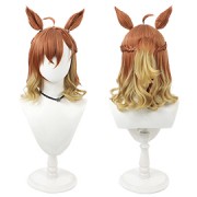 ウマ娘 プリティーダービー ジャングルポケット コスプレウィッグ