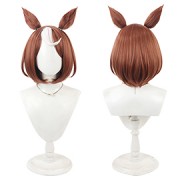 ウマ娘 プリティーダービー ツルマルツヨシ コスプレウィッグ