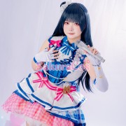 ラブライブ!サンシャイン!! アクア スクールユニティVer. 津島 善子 コスプレ衣装