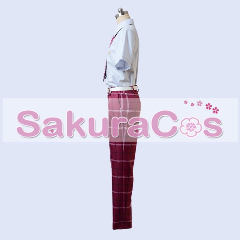 あんスタ コスプレ衣装】玲明学園制服 夏服シャツ付 2年生用 漣