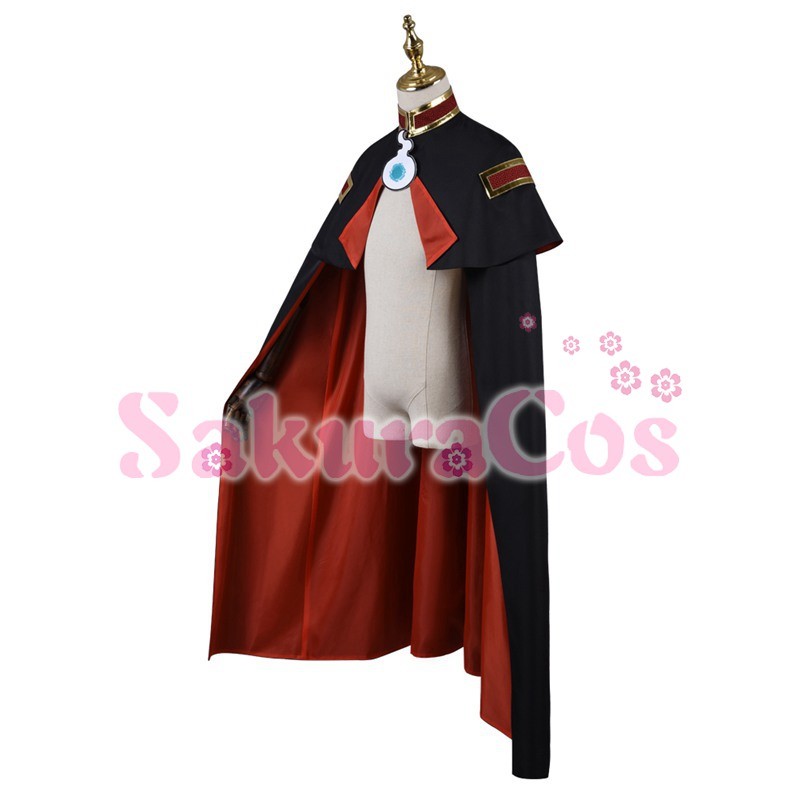 地縛少年花子くん 通常衣装 マント 武器 ウイッグ付き コスプレ衣装 地縛少年花子くん 花子くん 制服 コスプレ衣装 4点セット(上着