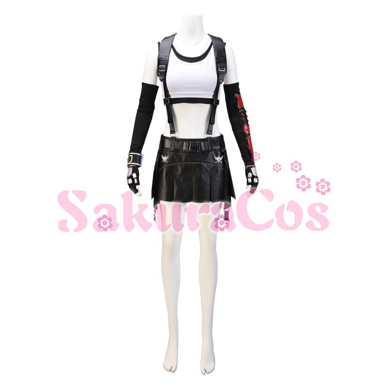 FF7 ファイナルファンタジーVII リメイク ティファ コスプレ衣装 【SakuraCos】