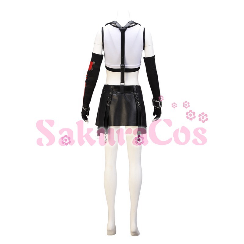 【新品】FF7 ティファコスプレ衣装 コスプレ その他 レディース 【驚きの値段で】