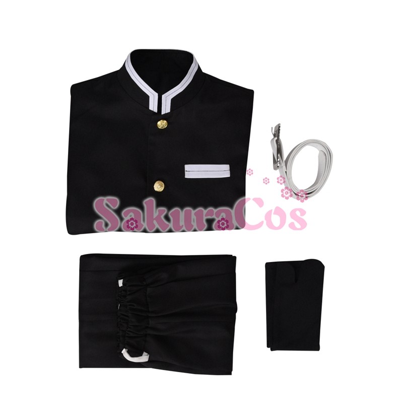 時透無一郎 鬼殺隊隊服 子供用 コスプレ衣装 【SakuraCos】