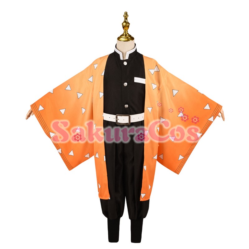 我妻善逸コスプレ衣装セット[Lサイズ] 我妻善逸コスプレ衣装セット[Lサイズ] 我妻善逸（あがつまぜんいつ）