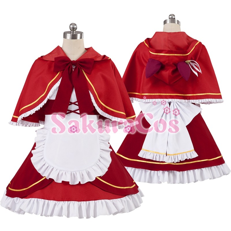 ウマ娘 プリティーダービー トウカイテイオー 赤ずきん ハロウイン コスプレ衣装 【SakuraCos】