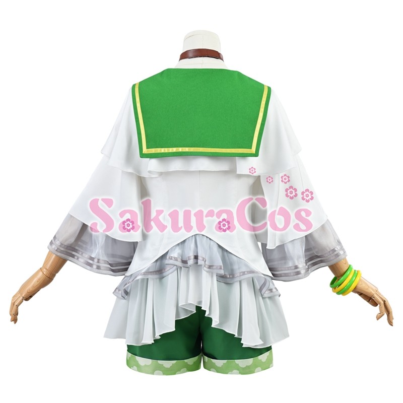【中古】 プリティーダービー ウマ娘 セイウンスカイ コスプレ衣装 勝負服 コスプレ衣装