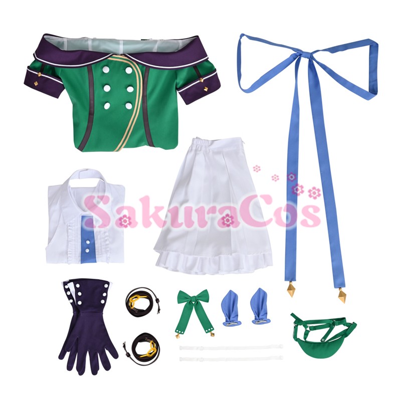ウマ娘プリティーダービー キングヘイロー 勝負服 コスプレ衣装