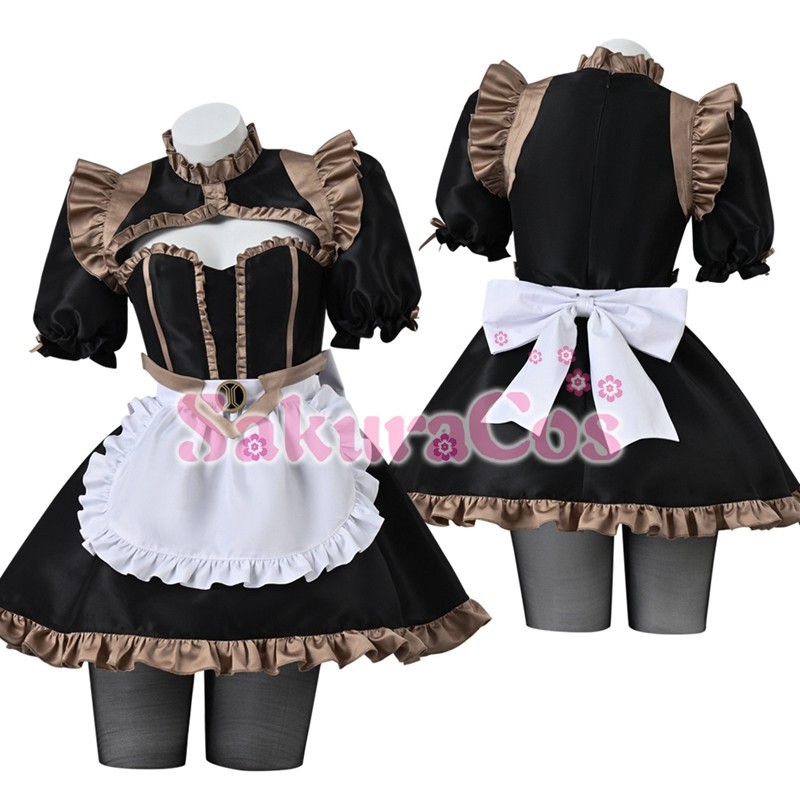 Fate/Grand Order FGO イシュタル 遠坂凛 メイド服 コスプレ衣装 【SakuraCos】