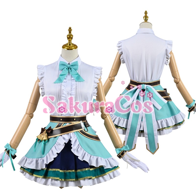 大人気アイテム ウマ娘 プリティーダービー メジロドーベル 勝負服 コスプレ衣装 コスプレ衣装