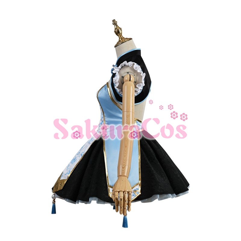Amazon.co.jp: [神併良品] レム コスプレ ウィッグ付き 水色髪