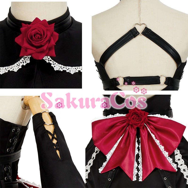 DEAD OR ALIVE デッドオアアライブ マリー・ローズ Marie Rose コスプレ衣装 【SakuraCos】