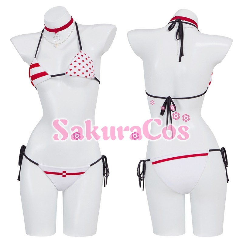 勝利の女神:NIKKE ニケ ペッパー 水着 コスプレ衣装 【SakuraCos】