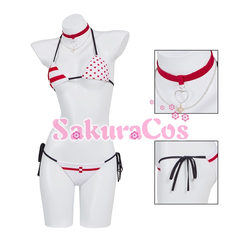 勝利の女神 NIKKE コスプレ 衣装 ニケ nikke ヘルム 水着 Amazon.co.jp: [Denve] NIKKE:勝利の女神 水着ヘルム コスプレ
