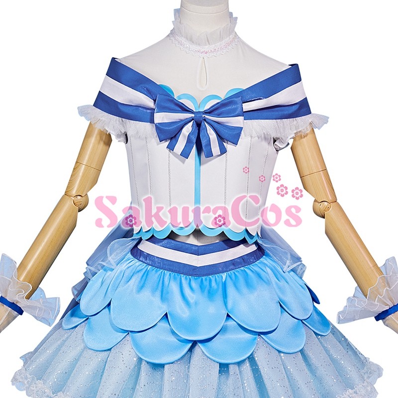 ラブライブ!サンシャイン!! アクア 恋になりたいAQUARIUM 津島善子 つしまよしこ コスプレ衣装 【SakuraCos】
