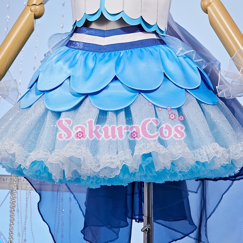 ラブライブ!サンシャイン!! アクア 恋になりたいAQUARIUM 津島善子 つしまよしこ コスプレ衣装 【SakuraCos】