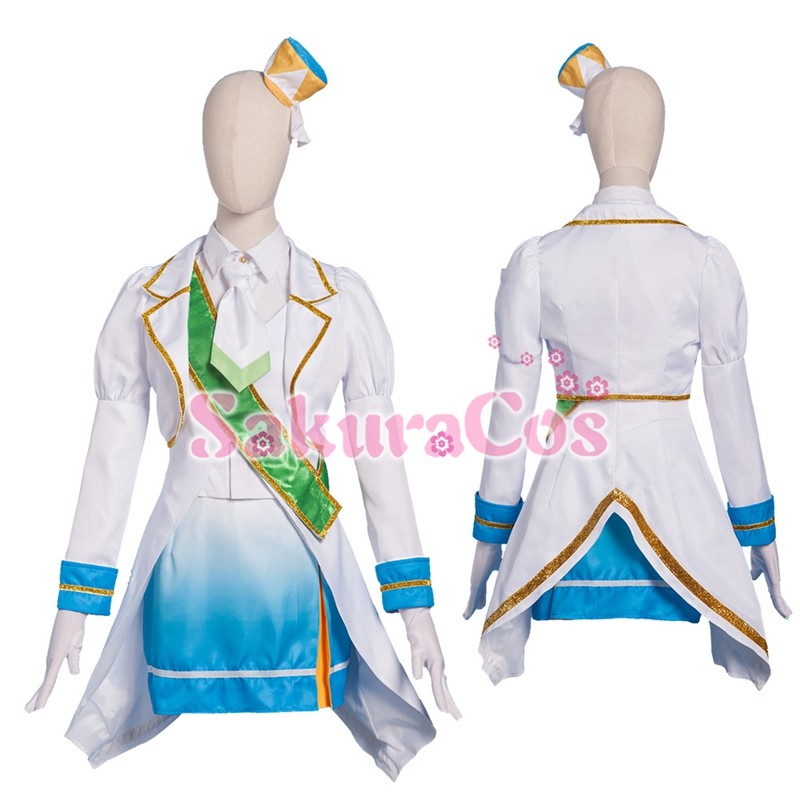 即納品女性L ラブライブ! スクスタ ニジガク 虹色Passions！ エマ・ヴェルデ Emma Verde コスプレ衣装 【SakuraCos】