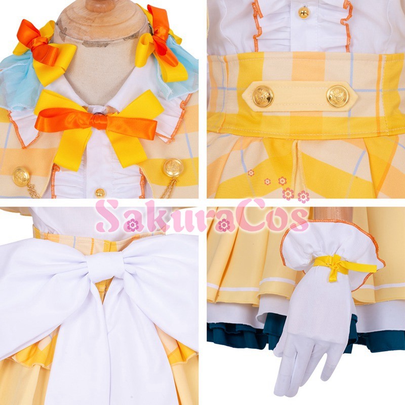 ◆ 神楽めあ コスプレ 制服 衣装 VTuber 仮装 バーチャルYouTuber VTuber ぱりぷろ 神楽めあ かぐらめあ