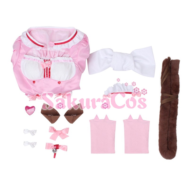 ネコぱら NEKOPARA ショコラ Chocola メイド服 コスプレ衣装 ネコぱら NEKOPARA ショコラ Chocola メイド服 コスプレ衣装