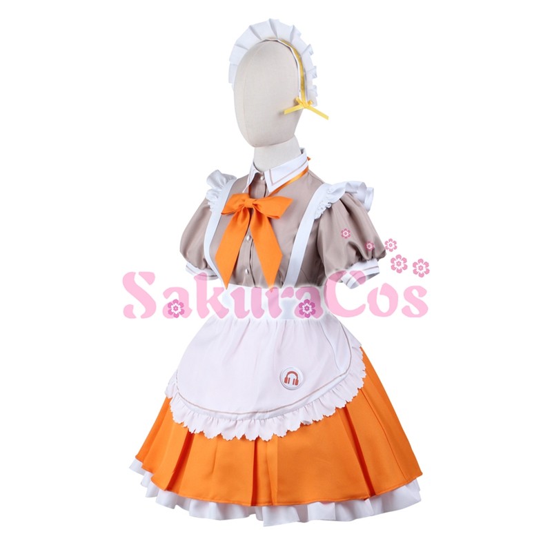 ラブライブ！スーパースター!! リエラ Liella! 澁谷かのん しぶや かのん メイド メード服 コスプレ衣装 【SakuraCos】