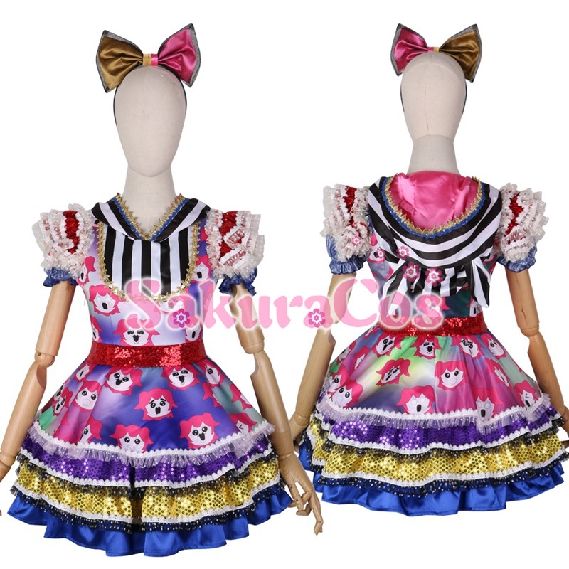 ラブライブ！サンシャイン!! コットンキャンディえいえいおー！ 黒澤 ルビィ くろさわ るびぃ コスプレ衣装 【SakuraCos】