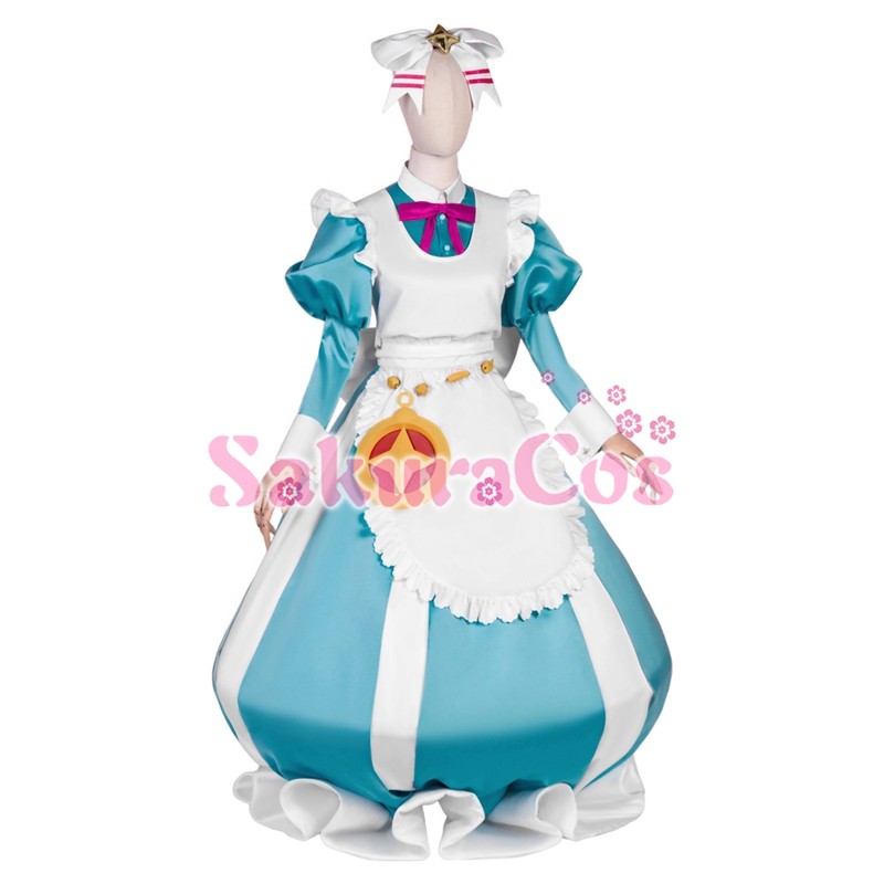 Amazon.co.jp: 魔法少女にあこがれてまほあこSM大感謝祭 杜乃こりす/ネロアリス コスプレ衣装+ 靴 +ウィッグ : ホビー