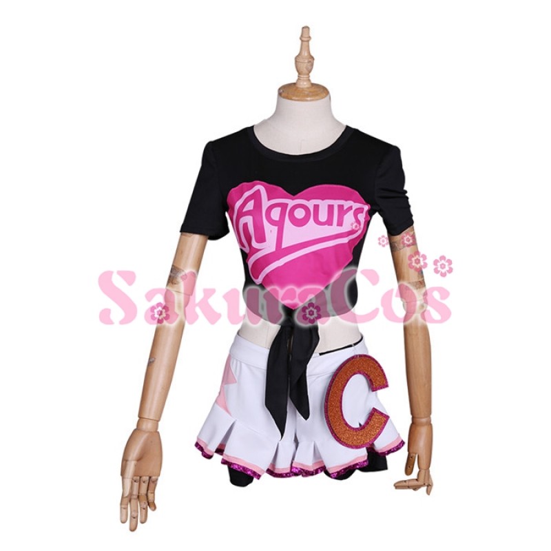 ラブライブ!サンシャイン!! アクア 高海千歌 miracle wave コスプレ衣装 【SakuraCos】