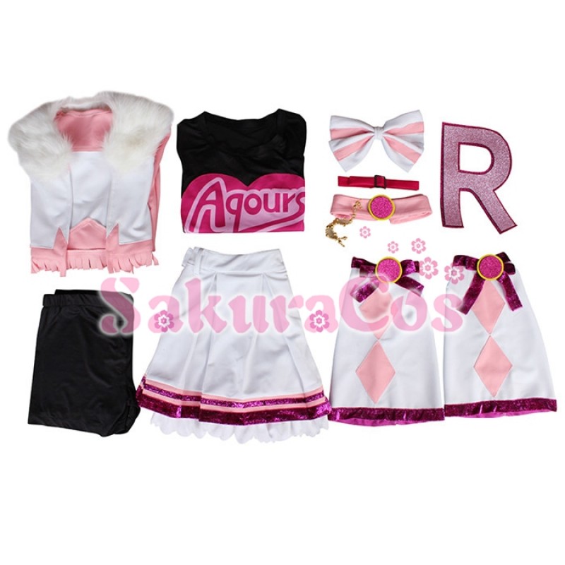 ラブライブ!サンシャイン!! アクア 桜内梨子 miracle wave コスプレ衣装 【SakuraCos】
