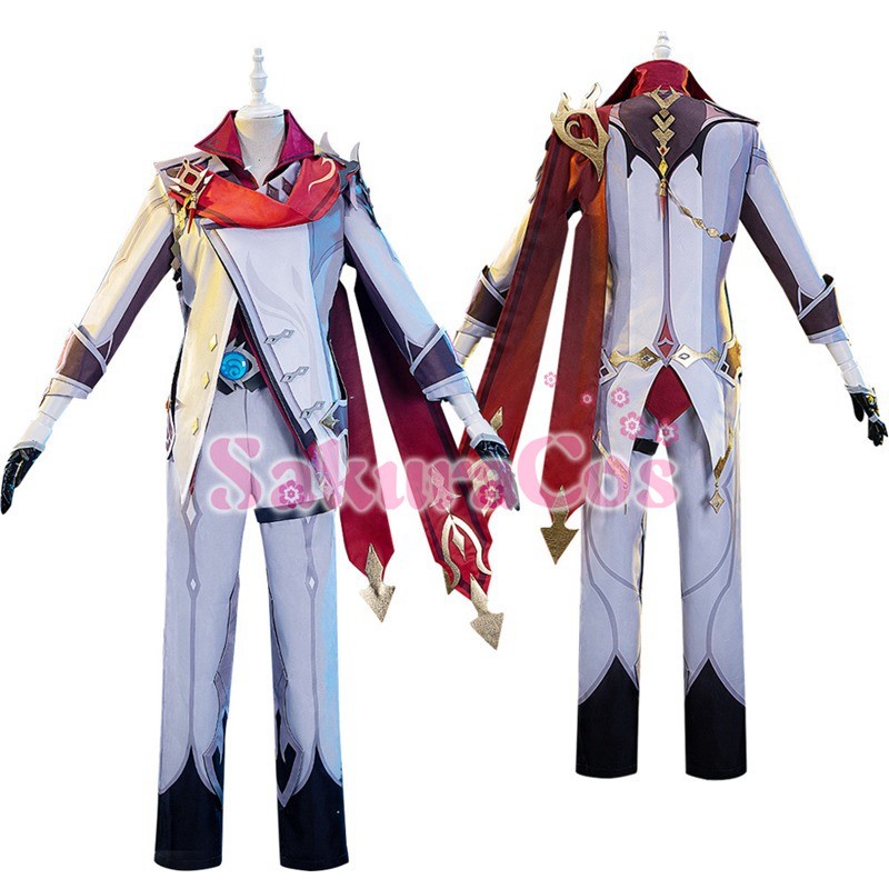 最旬ダウン 原神 げんしん タルタリヤ コスプレ衣装 【SakuraCos】 コスプレ衣装