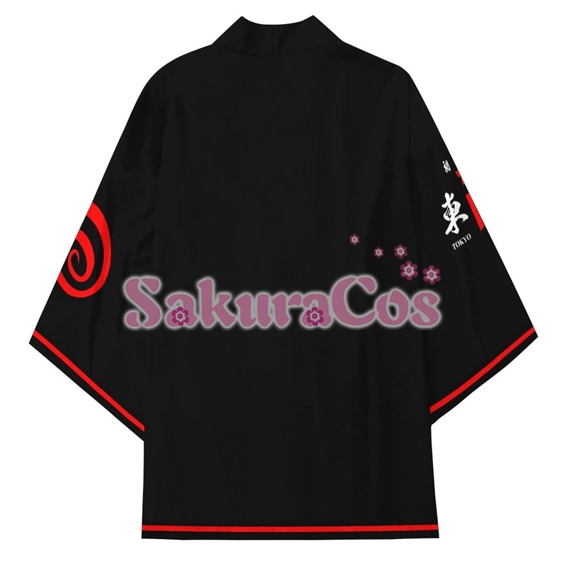 東京卍リベンジャーズ 東京卍会 特攻服 羽織 着物 夏浴衣 浮世絵風 コスプレ衣装 Sakuracos