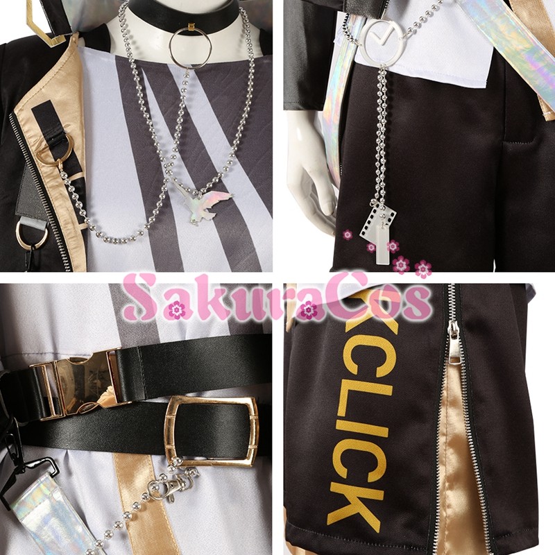 あんさんぶるスターズ あんスタ×時光代理人コラボ スカウト! 光影の欠片 Black篇 影片みか コスプレ衣装 【SakuraCos】