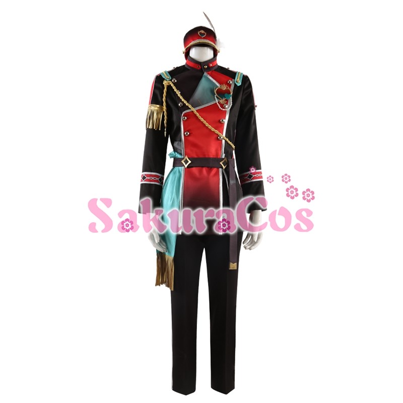 無料発送 あんさんぶるスターズ あんスタ 【SakuraCos】 コスプレ衣装 藍良 白鳥 VERMILION ALKALOID コスプレ衣装