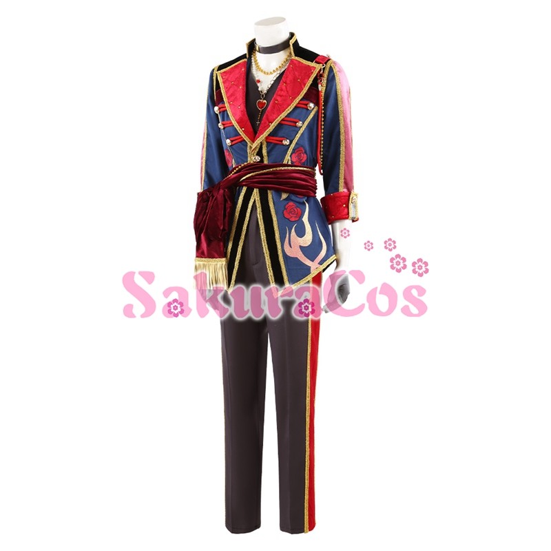 あんさんぶるスターズ あんスタ Adam 「Melting Rouge Soul」七種 茨 コスプレ衣装 【SakuraCos】