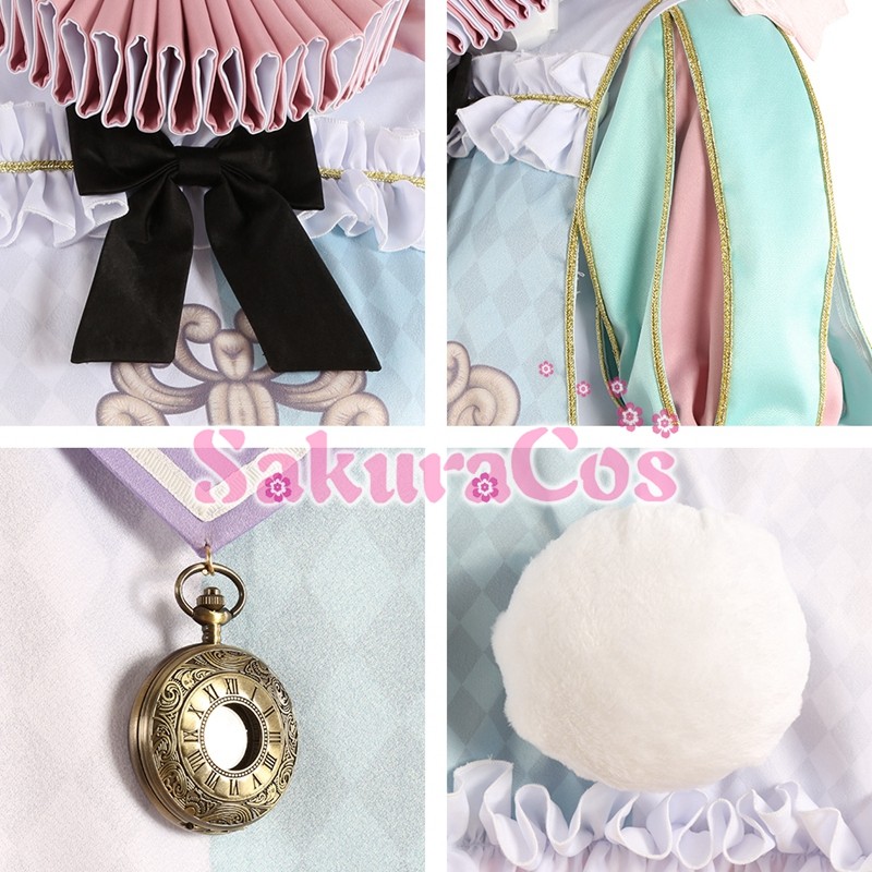 ツイステ　エペル　ラビット　コスプレ ツイステ風 薔薇の王国のホワイトラビットフェス エペル