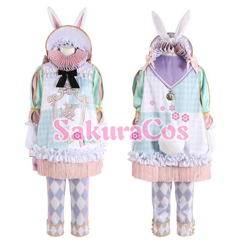 ハロウィン変装 ツイステ 魔法学園 Rabbit Wear ラビット・ウェア エペル コスプレ衣装 【SakuraCos】