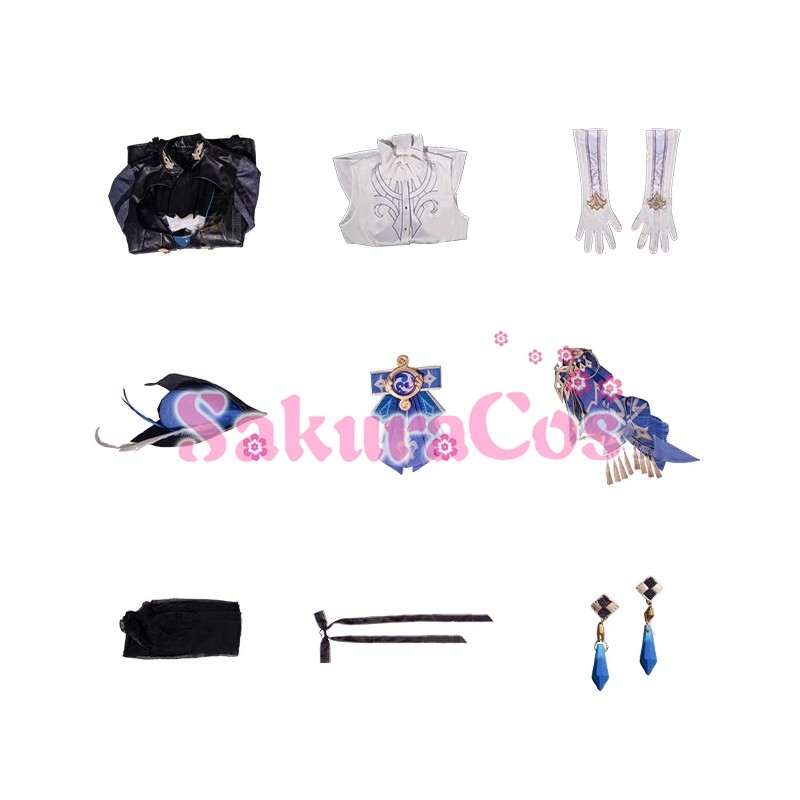 原神 げんしん クロリンデ Clorinde コスプレ衣装 【SakuraCos】 原神 げんしん クロリンデ Clorinde コスプレ衣装 【SakuraCos】