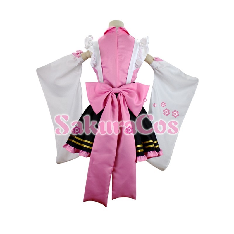 鬼滅の刃 キメツ 甘露寺蜜璃 メード服 コスプレ衣装 【SakuraCos】