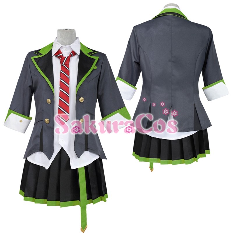 プロジェクトセカイ カラフルステージ! プロセカ 3周年 宮益坂女子学園 日野森志歩 制服 コスプレ衣装 【SakuraCos】
