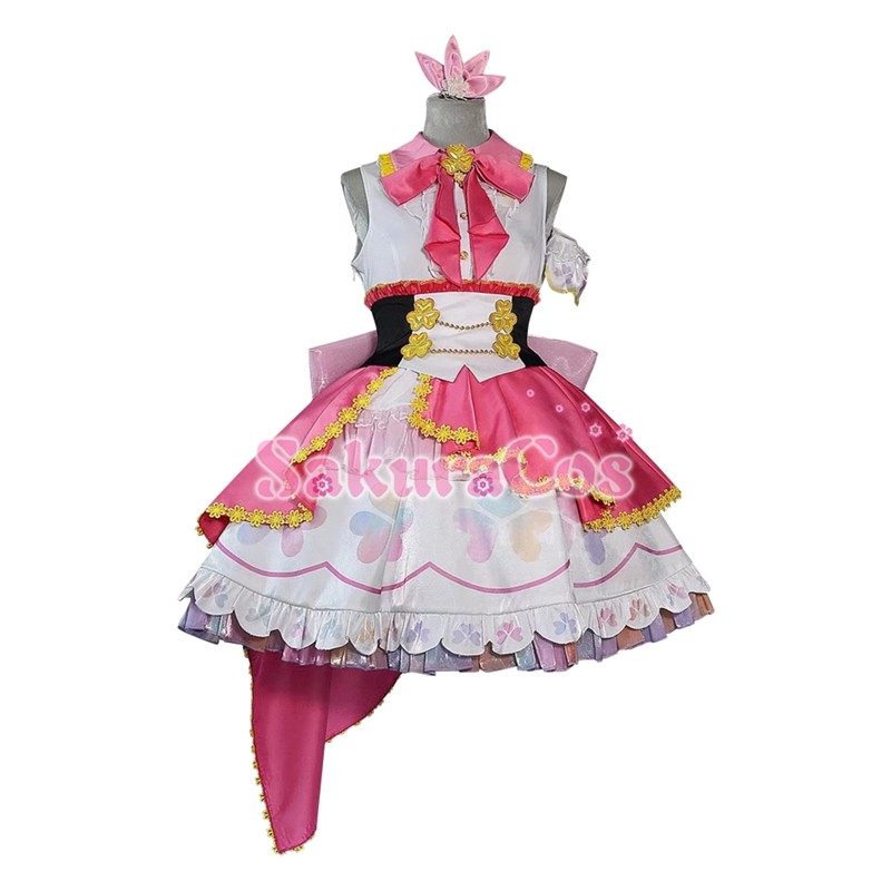 プロセカ コスプレ モモジャン 桃井愛莉 新ユニ衣装 プロジェクトセカイ プロセカ MORE MORE JUMP 桃井愛莉 コスプレ