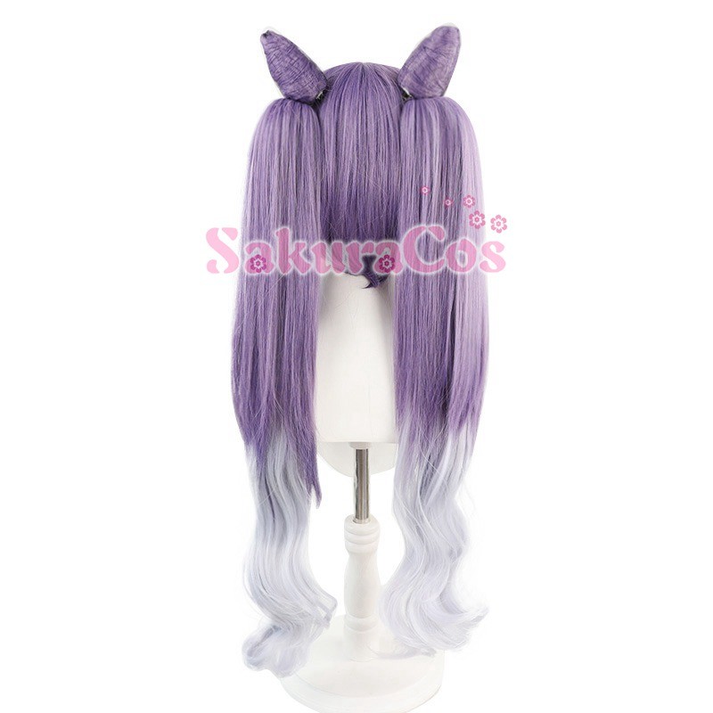 グランド牧場 セレクトセール 原神 げんしん 刻晴 こくせい コスプレウィッグ 【SakuraCos】 ヘアエクステンション・かつら・アクセサリ